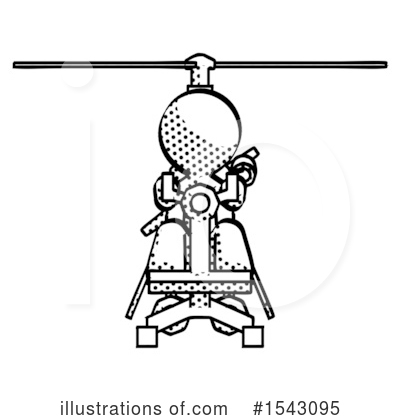 Royalty-Free (RF) Halftone Design Mascot Clipart Illustration by Leo Blanchette - Stock Sample #1543095