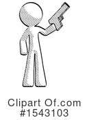 Halftone Design Mascot Clipart #1543103 by Leo Blanchette