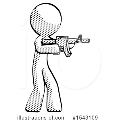 Royalty-Free (RF) Halftone Design Mascot Clipart Illustration by Leo Blanchette - Stock Sample #1543109