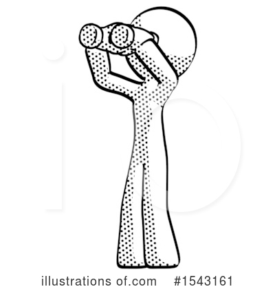Royalty-Free (RF) Halftone Design Mascot Clipart Illustration by Leo Blanchette - Stock Sample #1543161