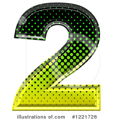 Royalty-Free (RF) Halftone Symbol Clipart Illustration by chrisroll - Stock Sample #1221726