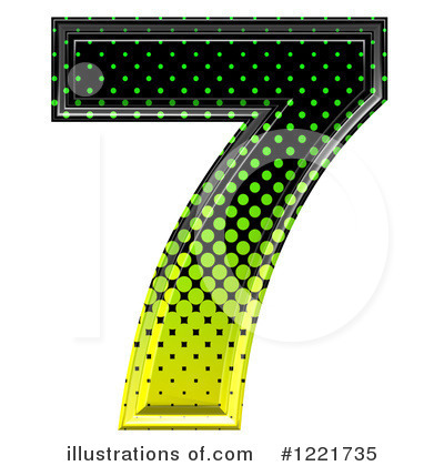 Royalty-Free (RF) Halftone Symbol Clipart Illustration by chrisroll - Stock Sample #1221735