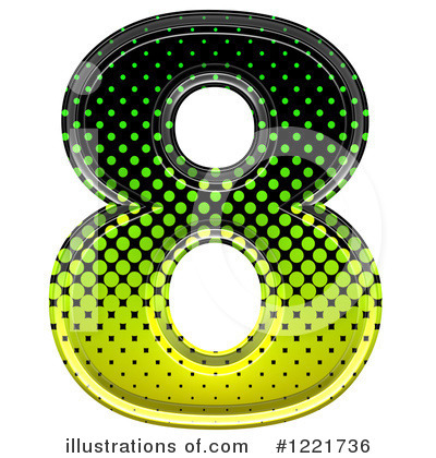 Royalty-Free (RF) Halftone Symbol Clipart Illustration by chrisroll - Stock Sample #1221736