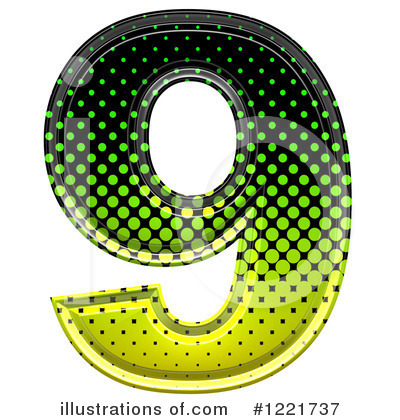 Royalty-Free (RF) Halftone Symbol Clipart Illustration by chrisroll - Stock Sample #1221737