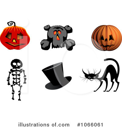 Royalty-Free (RF) Halloween Clipart Illustration by Vector Tradition SM - Stock Sample #1066061