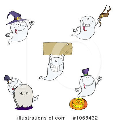 Royalty-Free (RF) Halloween Clipart Illustration by Hit Toon - Stock Sample #1068432