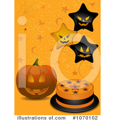 Halloween Pumpkin Clipart #1070102 by elaineitalia