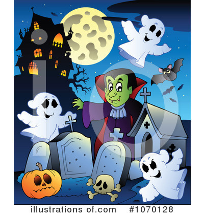 Royalty-Free (RF) Halloween Clipart Illustration by visekart - Stock Sample #1070128