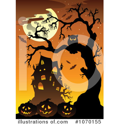 Royalty-Free (RF) Halloween Clipart Illustration by visekart - Stock Sample #1070155