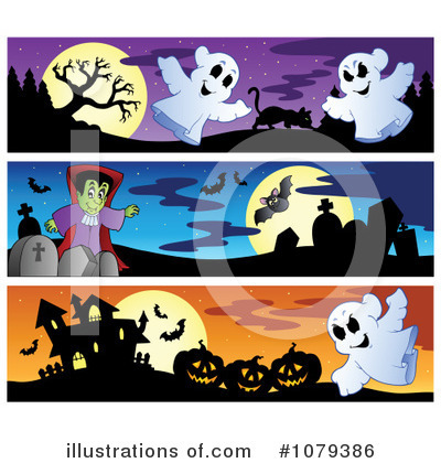 Royalty-Free (RF) Halloween Clipart Illustration by visekart - Stock Sample #1079386