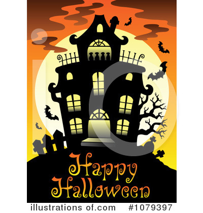 Royalty-Free (RF) Halloween Clipart Illustration by visekart - Stock Sample #1079397