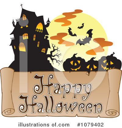 Royalty-Free (RF) Halloween Clipart Illustration by visekart - Stock Sample #1079402