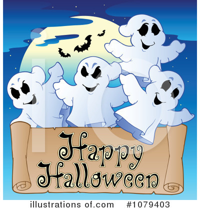 Royalty-Free (RF) Halloween Clipart Illustration by visekart - Stock Sample #1079403