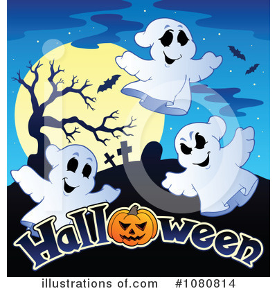 Royalty-Free (RF) Halloween Clipart Illustration by visekart - Stock Sample #1080814