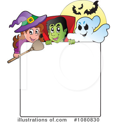 Royalty-Free (RF) Halloween Clipart Illustration by visekart - Stock Sample #1080830