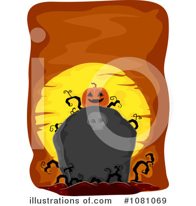 Royalty-Free (RF) Halloween Clipart Illustration by BNP Design Studio - Stock Sample #1081069