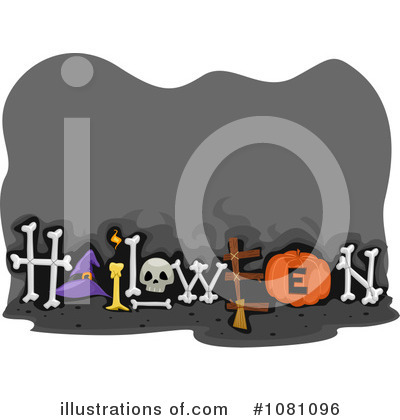 Royalty-Free (RF) Halloween Clipart Illustration by BNP Design Studio - Stock Sample #1081096
