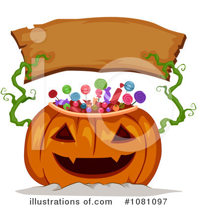 Royalty-Free (RF) Halloween Clipart Illustration by BNP Design Studio - Stock Sample #1081097