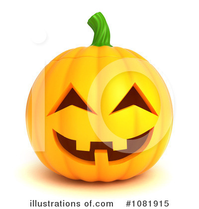 Royalty-Free (RF) Halloween Clipart Illustration by BNP Design Studio - Stock Sample #1081915