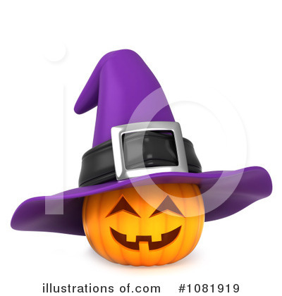 Royalty-Free (RF) Halloween Clipart Illustration by BNP Design Studio - Stock Sample #1081919