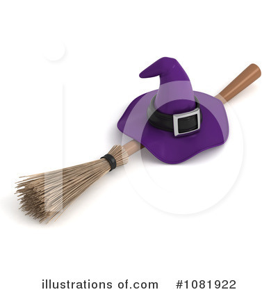 Witch Hat Clipart #1081922 by BNP Design Studio