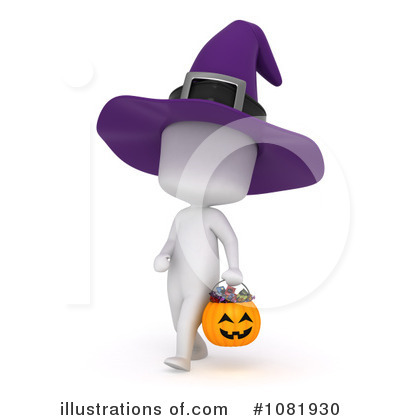 Royalty-Free (RF) Halloween Clipart Illustration by BNP Design Studio - Stock Sample #1081930