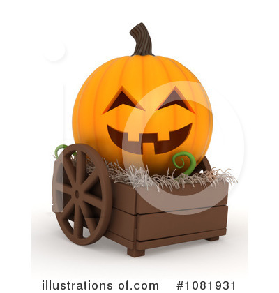 Royalty-Free (RF) Halloween Clipart Illustration by BNP Design Studio - Stock Sample #1081931