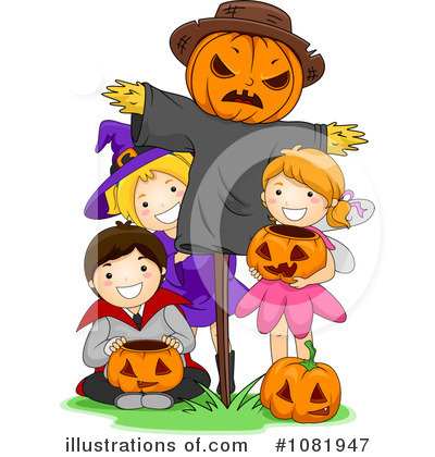 Royalty-Free (RF) Halloween Clipart Illustration by BNP Design Studio - Stock Sample #1081947