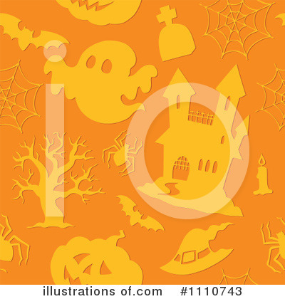 Royalty-Free (RF) Halloween Clipart Illustration by visekart - Stock Sample #1110743