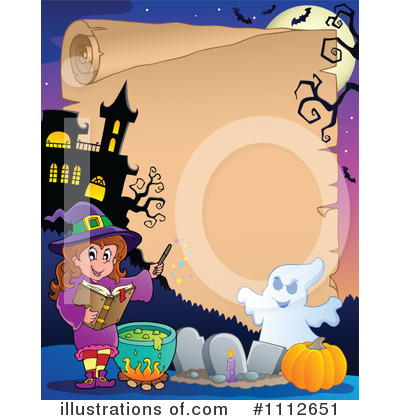 Royalty-Free (RF) Halloween Clipart Illustration by visekart - Stock Sample #1112651