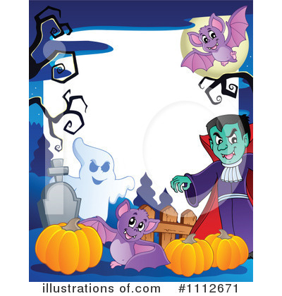 Royalty-Free (RF) Halloween Clipart Illustration by visekart - Stock Sample #1112671