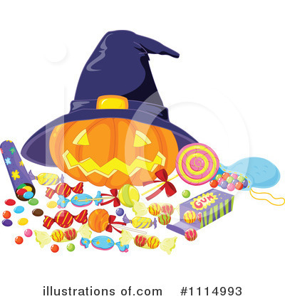 Royalty-Free (RF) Halloween Clipart Illustration by Graphics RF - Stock Sample #1114993