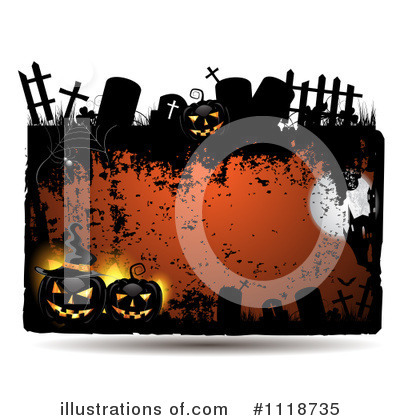 Royalty-Free (RF) Halloween Clipart Illustration by merlinul - Stock Sample #1118735