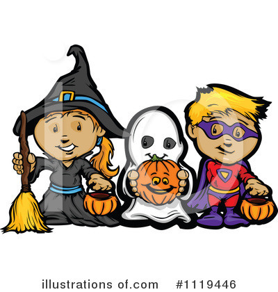 Halloween Clipart #1119446 by Chromaco