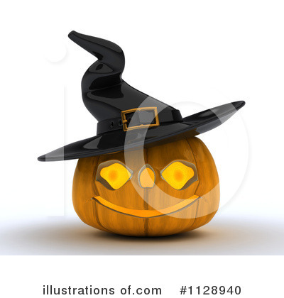 Royalty-Free (RF) Halloween Clipart Illustration by KJ Pargeter - Stock Sample #1128940