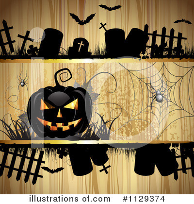 Royalty-Free (RF) Halloween Clipart Illustration by merlinul - Stock Sample #1129374
