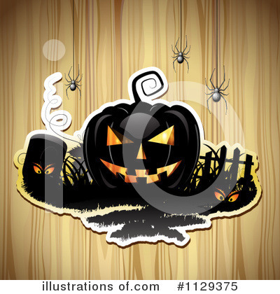 Royalty-Free (RF) Halloween Clipart Illustration by merlinul - Stock Sample #1129375