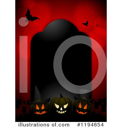 Halloween Pumpkin Clipart #1194654 by elaineitalia