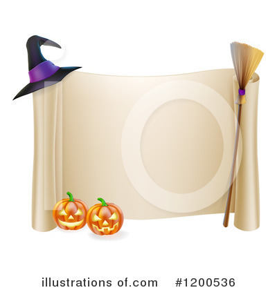 Royalty-Free (RF) Halloween Clipart Illustration by AtStockIllustration - Stock Sample #1200536