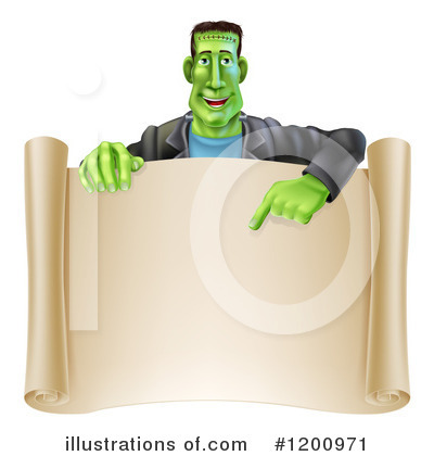 Frankenstein Clipart #1200971 by AtStockIllustration