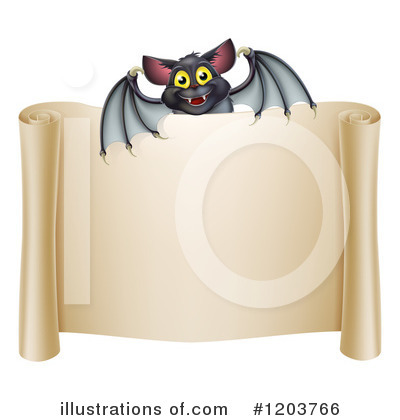 Vampire Bat Clipart #1203766 by AtStockIllustration