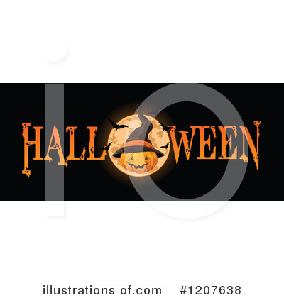 Royalty-Free (RF) Halloween Clipart Illustration by Pushkin - Stock Sample #1207638