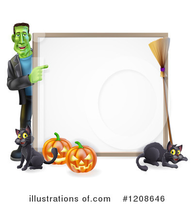 Frankenstein Clipart #1208646 by AtStockIllustration