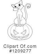 Halloween Clipart #1209277 by Pushkin