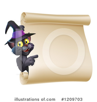 Royalty-Free (RF) Halloween Clipart Illustration by AtStockIllustration - Stock Sample #1209703