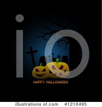 Royalty-Free (RF) Halloween Clipart Illustration by KJ Pargeter - Stock Sample #1210495