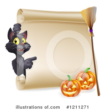 Royalty-Free (RF) Halloween Clipart Illustration by AtStockIllustration - Stock Sample #1211271