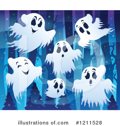 Royalty-Free (RF) Halloween Clipart Illustration by visekart - Stock Sample #1211528
