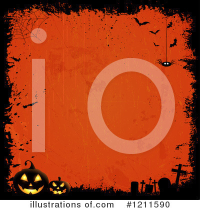 Royalty-Free (RF) Halloween Clipart Illustration by KJ Pargeter - Stock Sample #1211590