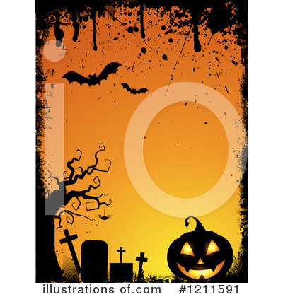 Royalty-Free (RF) Halloween Clipart Illustration by KJ Pargeter - Stock Sample #1211591